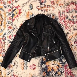 Zara Faux Leather Jacket